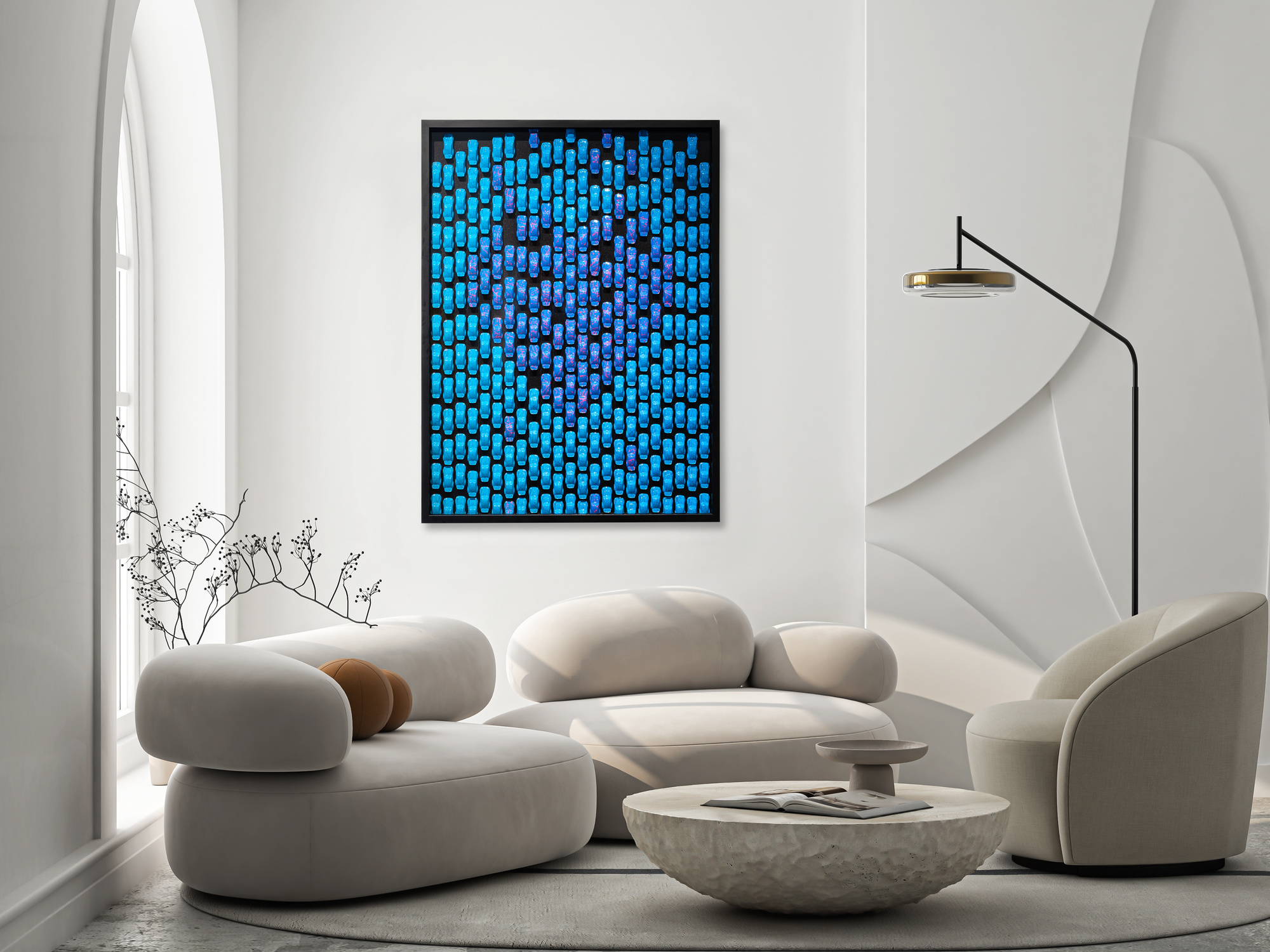Cobalt in interior